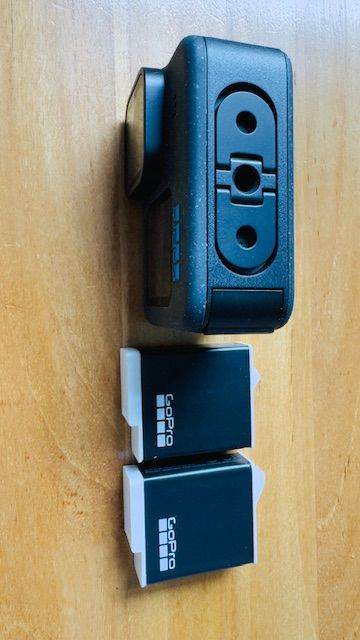 Go Pro 12 Hero with two batteries