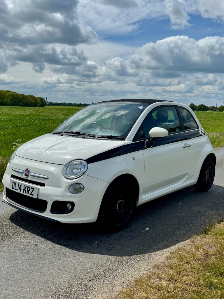 FIAT 500 CONVERTIBLE 1.2 S (74k miles) 2014 