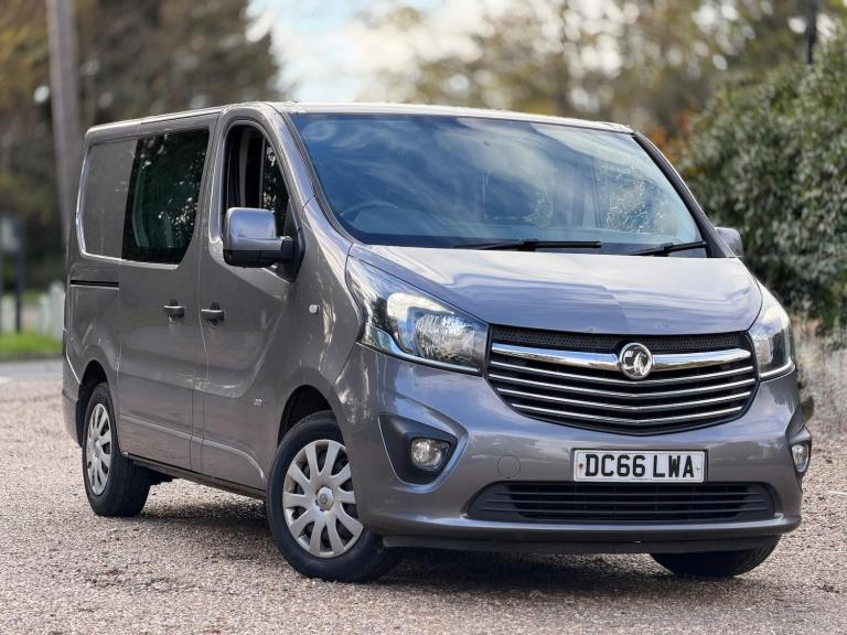 2016 Vauxhall Vivaro 2900 1.6CDTI BiTurbo 125PS Sportive H1 D/Cab PANEL VAN DIESEL Manual