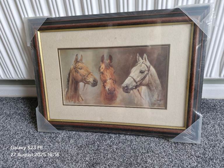 image for New S. Crawford Signed Print We Three Kings