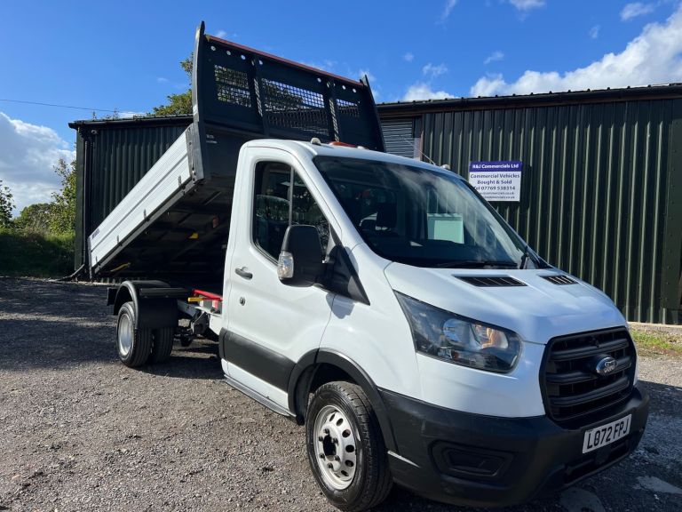 2022 Ford Transit 2.0 EcoBlue 130ps DROPSIDE TIPPER *READ DESCRIPTION BARGIN * Dropside Tipper Di...