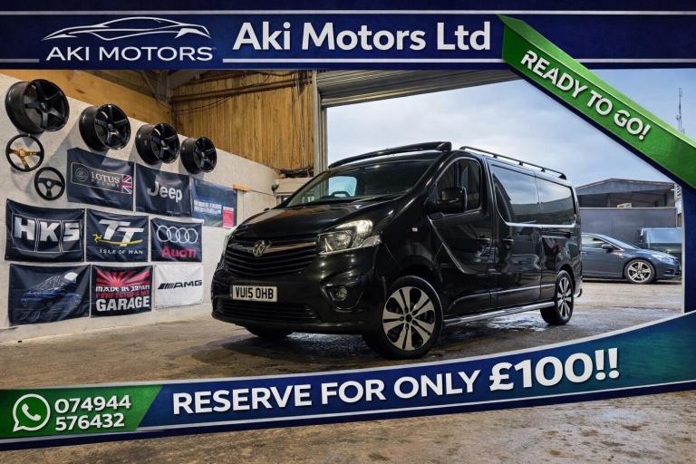 VAUXHALL VIVARO 1.6 CDTi 2900 BiTurbo ecoFLEX Sportive L2 H1 Euro 5 (s/s) 5dr
