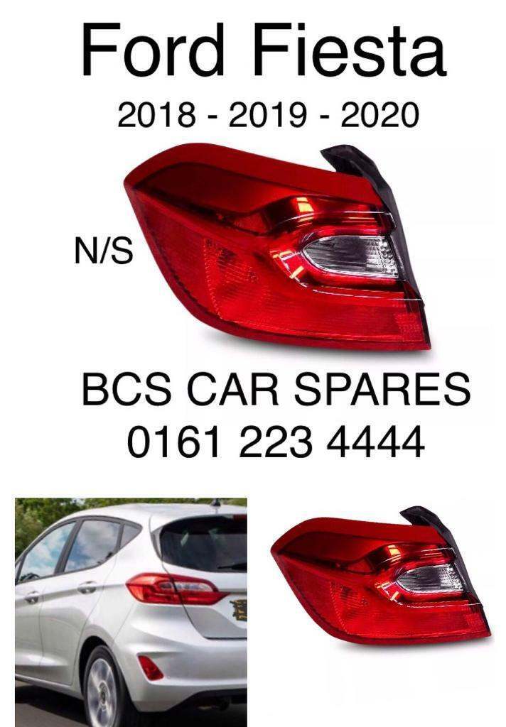 Ford Fiesta New shape. Rear light. Passenger side. 