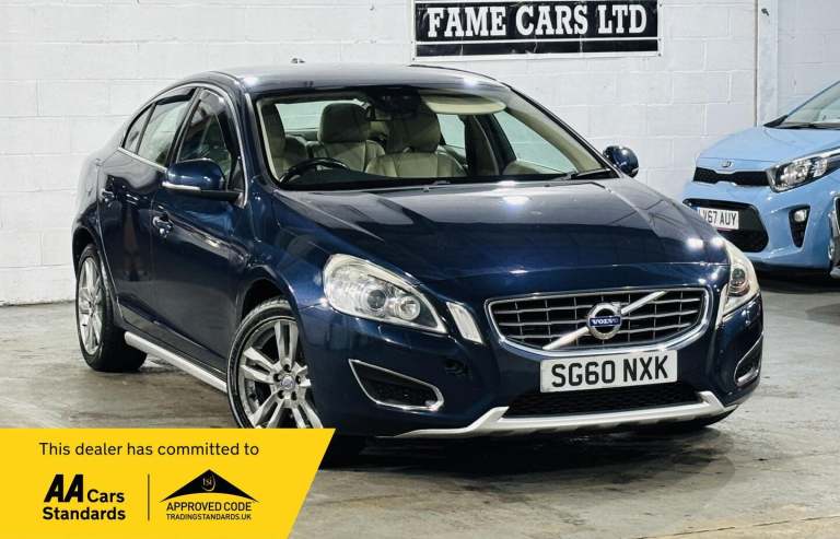 2010 Volvo S60 D3 [163] SE Lux 4dr Geartronic SALOON DIESEL Automatic