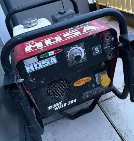 Mosa Magic Weld 200 – Petrol Welder/Generator, £750.00 for Sale