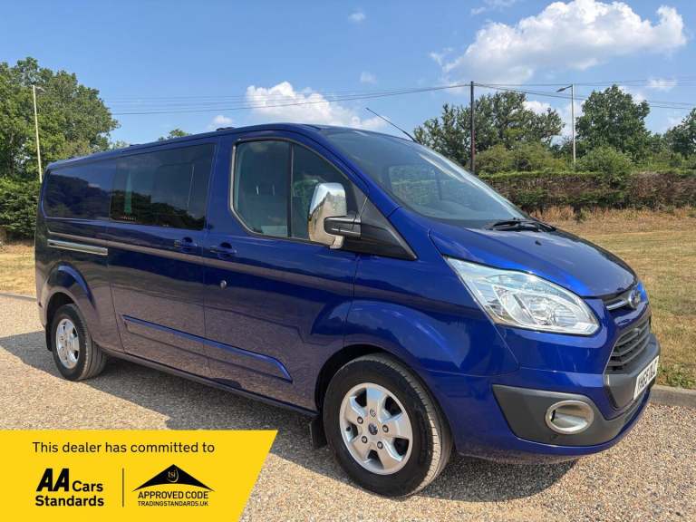 2015 Ford Transit Custom 2.2 TDCi 155ps Low Roof D/Cab Limited Van PANEL VAN DIESEL Manual