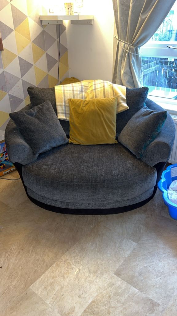 Corner Sofa and Chair