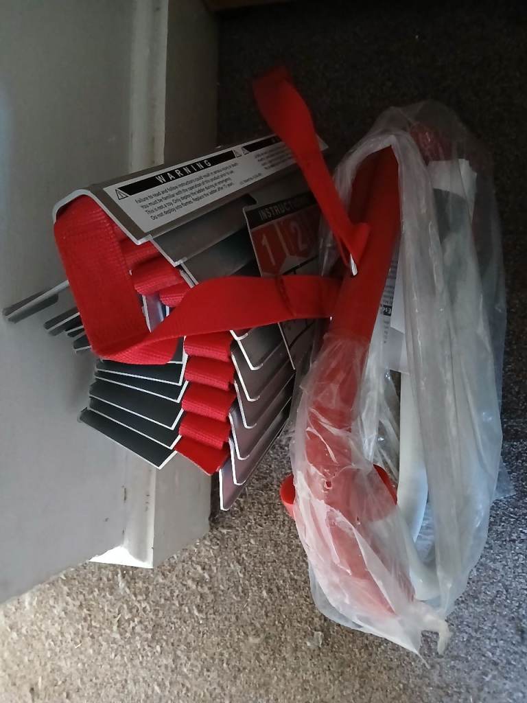 Kidde escape ladder health & safety 