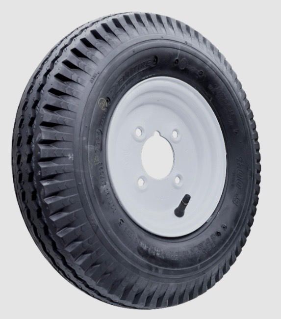 Trailer wheels 8 inch with 4 inch PCD