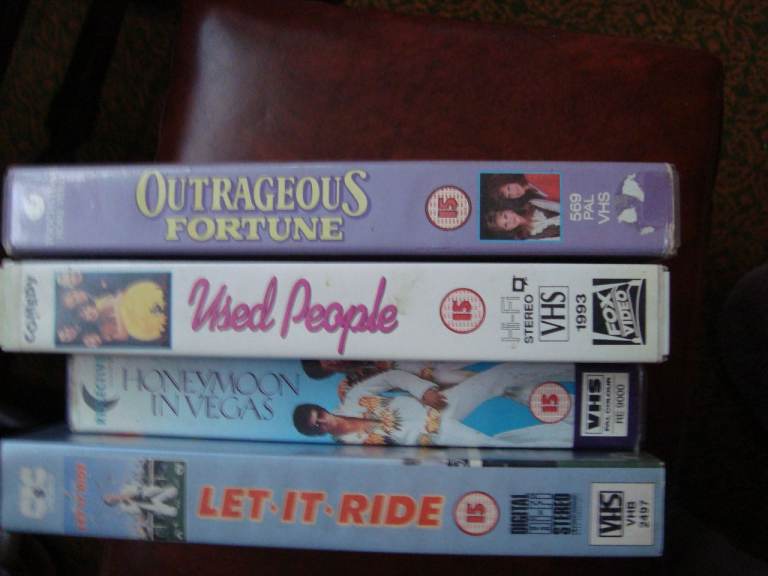 4 x Vintage VHS format Films.
