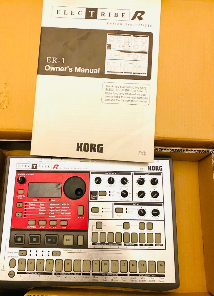 🎛️ Korg Electribe ER-1 Rhythm Synthesizer – Excellent Condition