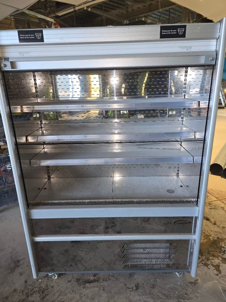 Commercial Display Fridge/Chiller with Roller Shutter