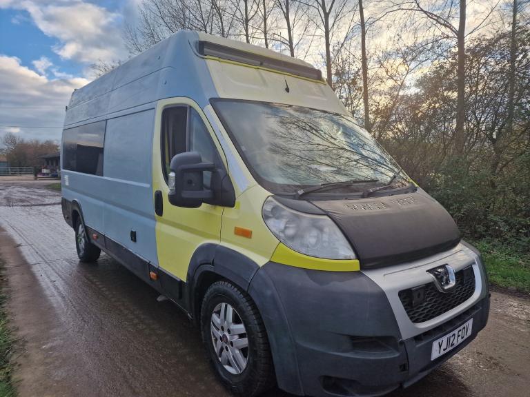 2012 Peugeot Boxer XLWB High Roof 2 Berth Camper Van Diesel  Drives Great