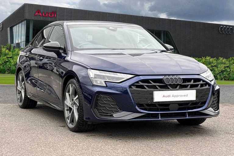 2025 Audi A3 35 TFSI Black Edition 4dr Saloon Petrol Manual