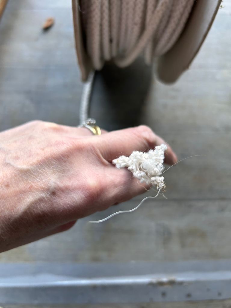 Roll of Sash and case window rope