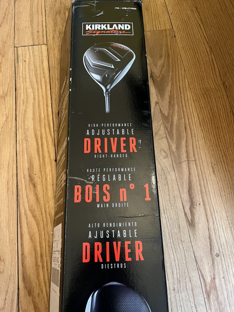 Kirkland men's right hand driver