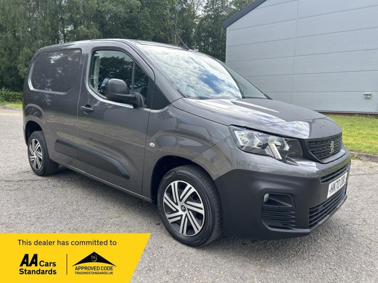 2020 (70) PEUGEOT PARTNER 1.5 BlueHDi 1000 PROFESSIONAL L1 GREY NO VAT