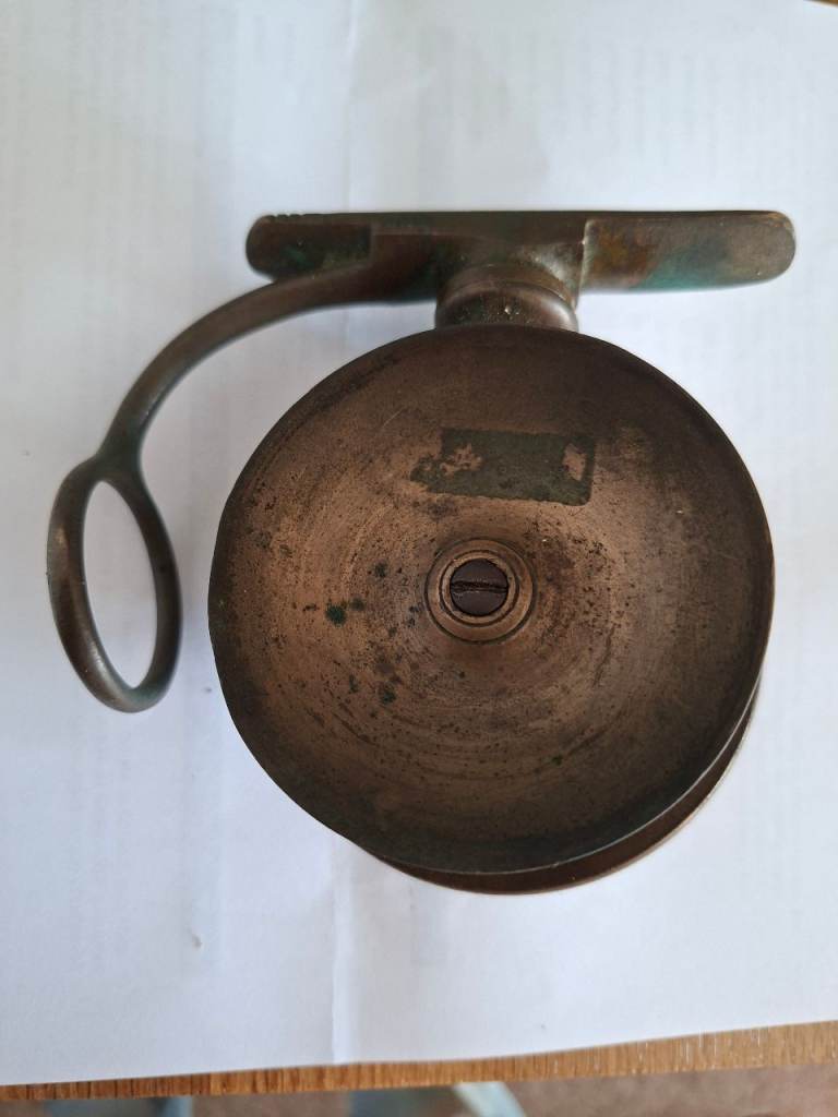 Malloch antique fishing reel