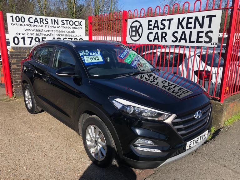 2018 Hyundai Tucson 2.0 CRDi SE Nav SUV 5dr Diesel Auto 4WD Euro 6 (136 ps)