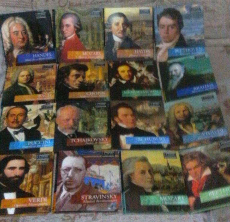 16 CLASSICAL CD ALBUM COLLECTION