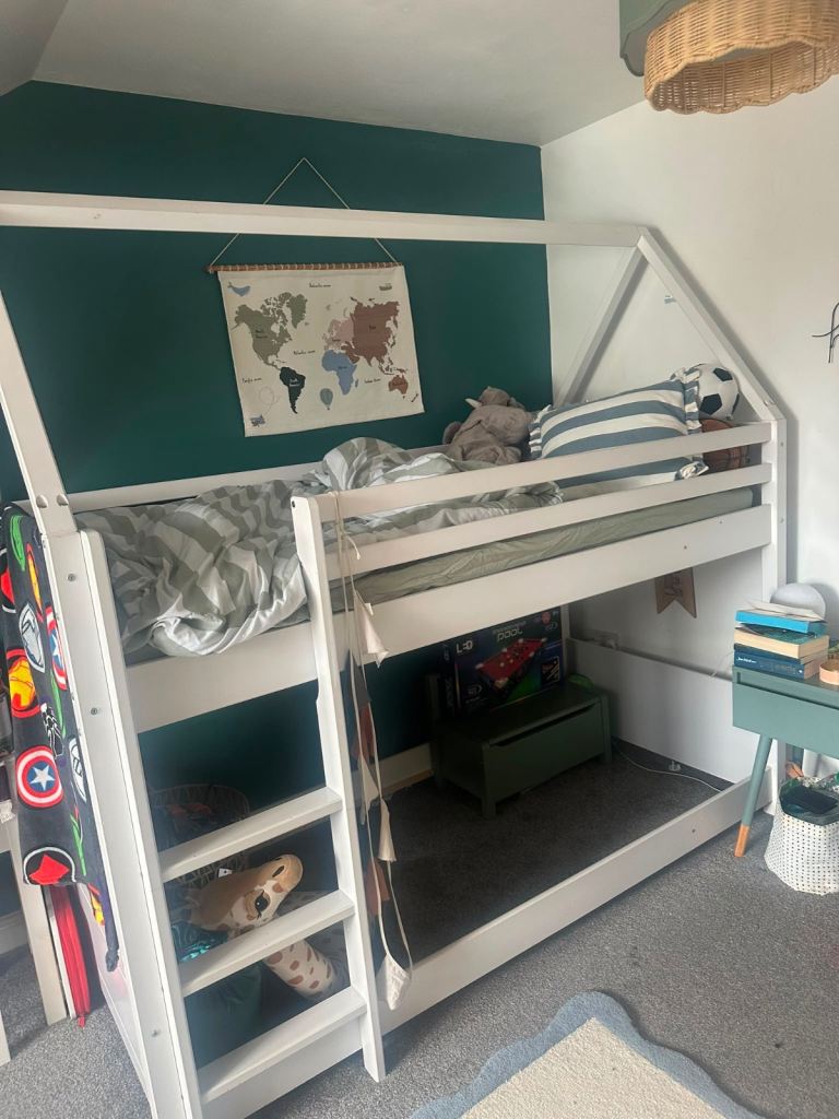 Bunk Bed White 