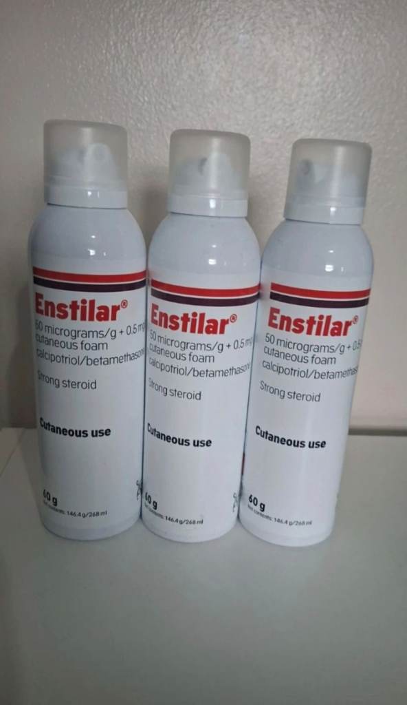 3 Enistillar foam for psoriasis