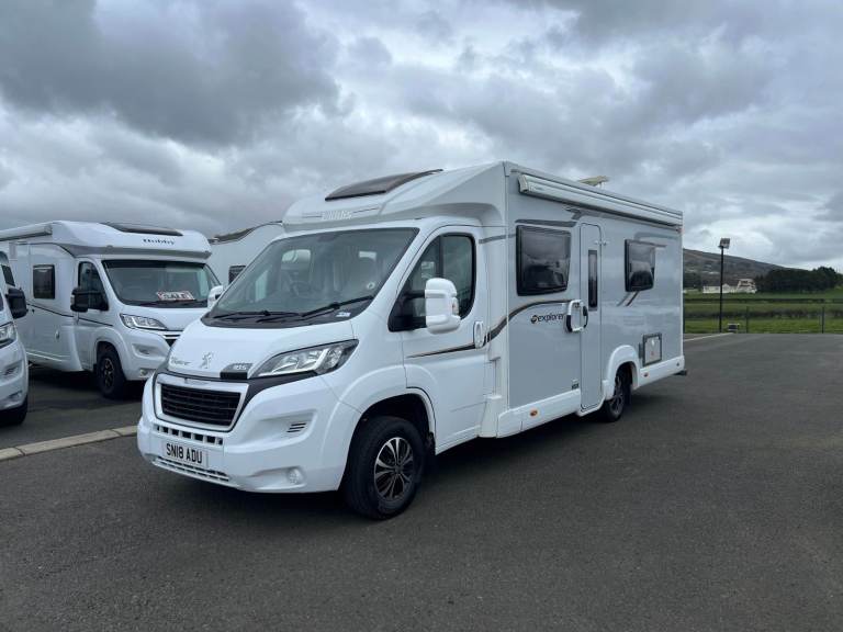 2018 ELDDIS EXPLORER 185 4 BERTH FIXED BEDS MOTORHOME ANDERSON MOTORHOME SALES