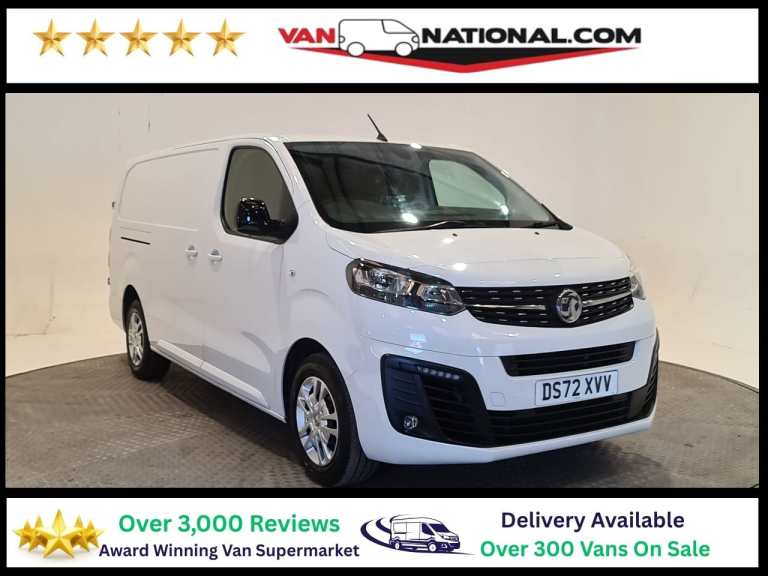 2023 Vauxhall Vivaro 1.5 TURBO D 2900 SPORTIVE L2 H1 100 BHP LWB Panel Van Diesel Manual