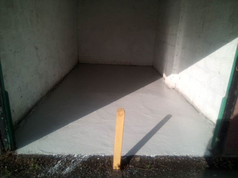 Storage Garage Cannock. 24/7 Access Security Post Painted by Landywood Train Station Walsall/Cannock
