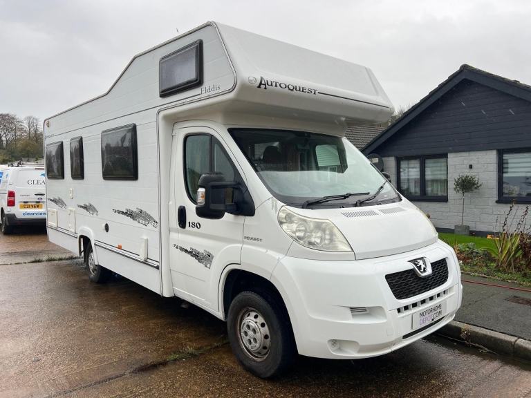 2008 Elddis Autoquest 180 2.2L Diesel Manual 6 Berth/Belt Low Miles Rear Lounge