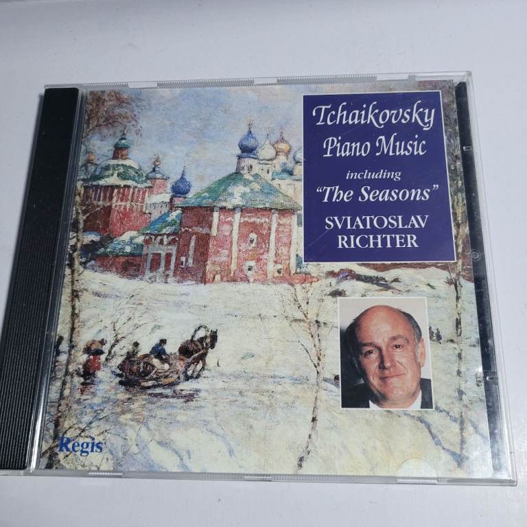 Sviatoslav Richter Tchaikovsky Piano Music The Seasons etc Regis CD L8ke New aa16