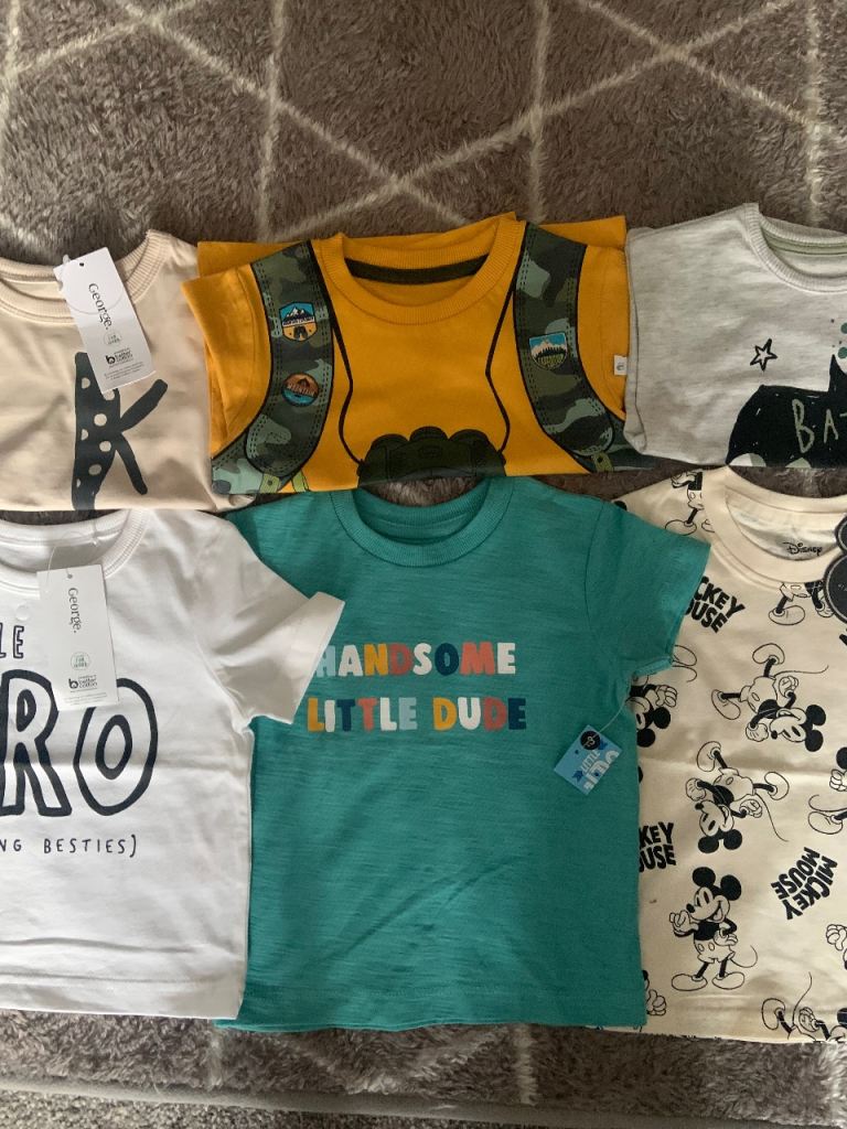 Boys 9-12 and 12-18 months