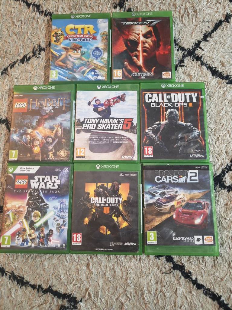 Xbox One Games Bundle - 7 Titles, Good Condition