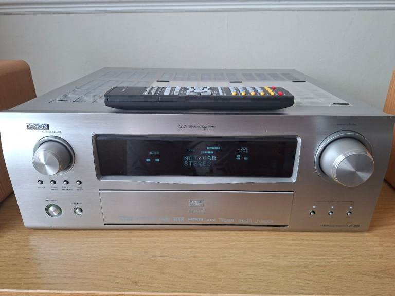 DENON AVR-3808 AV Receiver 7.1 Channel Home Theater Amp Amplifier