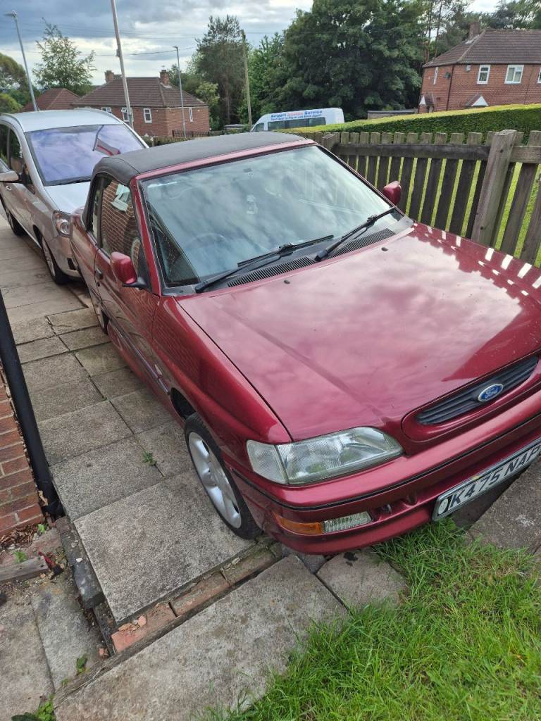 Ford, ESCORT, Convertible, 1993, Manual, 1796 (cc), 2 doors
