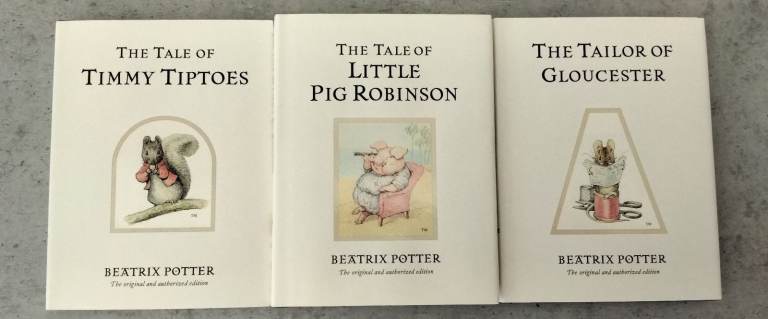 Collection of Beatrix Potter Books. 3 Books. Hardback with Dust Jackets.