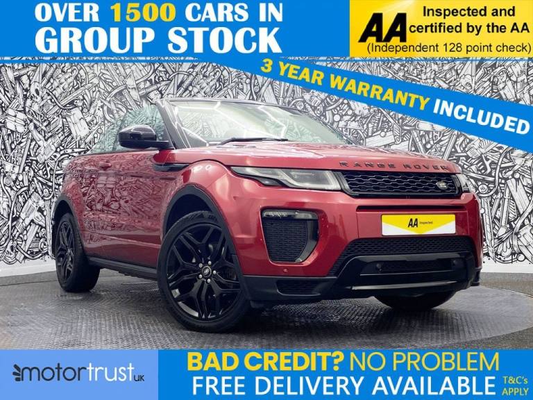 2017 Land Rover Range Rover Evoque 2.0 TD4 HSE Dynamic Convertible 2dr Diesel Auto 4WD Euro 6 (s/...