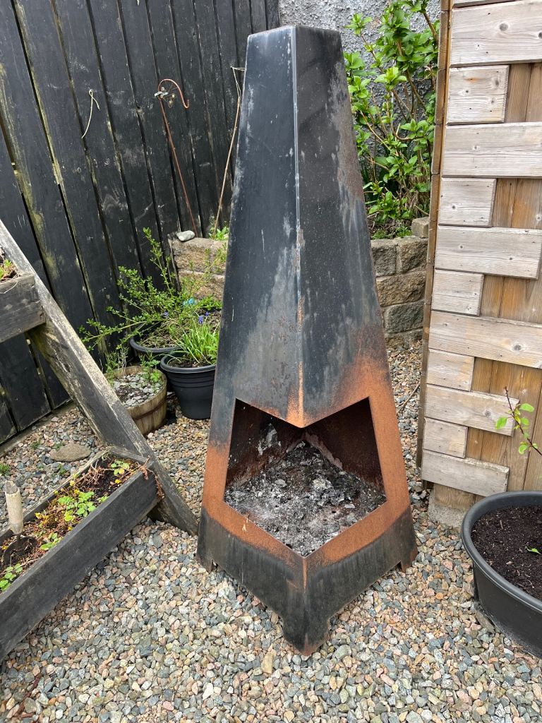 Garden fire pit 