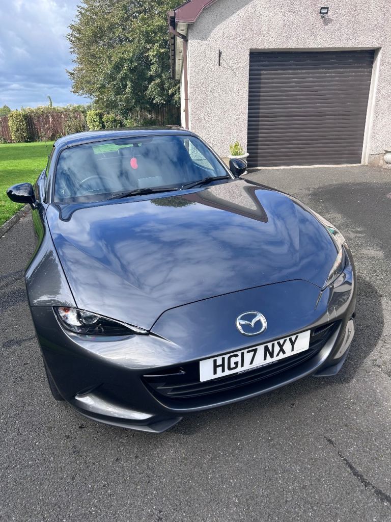 2017 Mazda, MX-5 RF Sport Nav 2.0, Convertible, Manual, MOT until August 2027