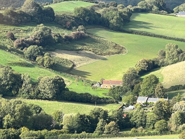 Holiday home/ barn conversion with land in west Dorset 