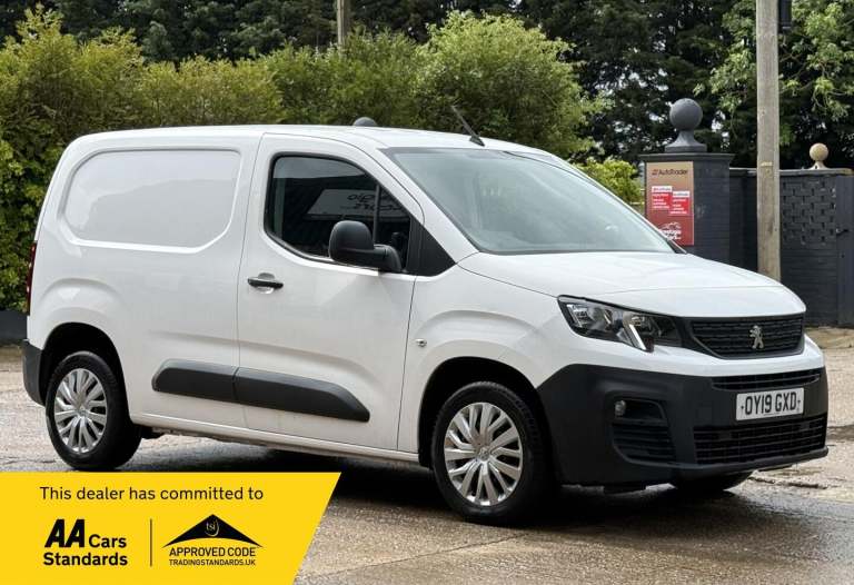 2019 Peugeot Partner 1.6 BlueHDi 1000 Professional Standard Panel Van SWB Euro