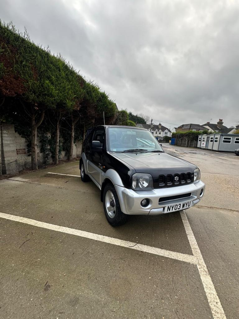 2003 Suzuki Jimny 1.3 O2 3dr CONVERTIBLE PETROL Manual