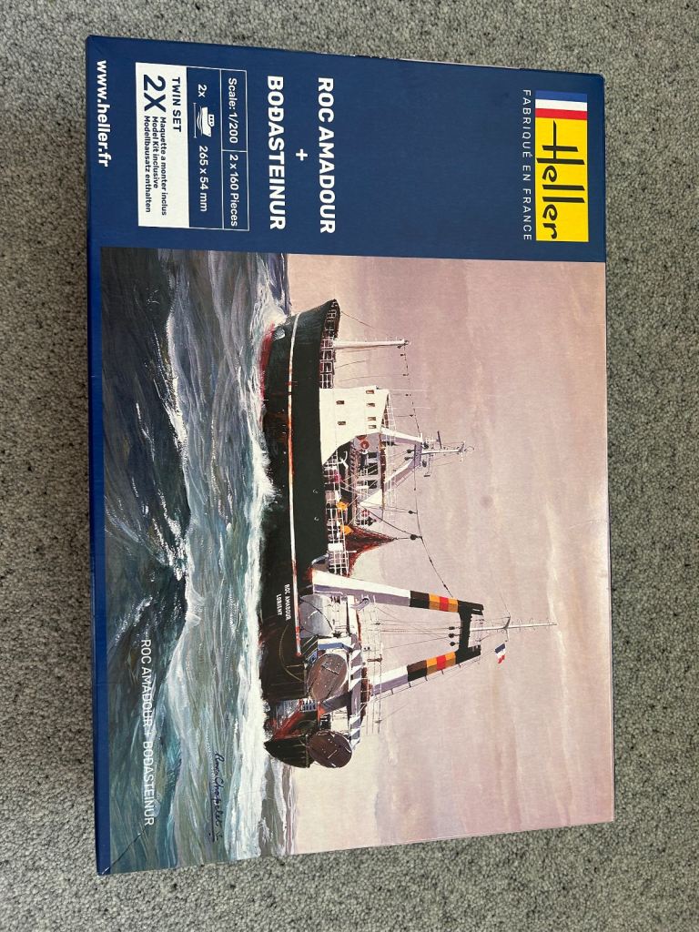 Heller Double Model Boat Kit
