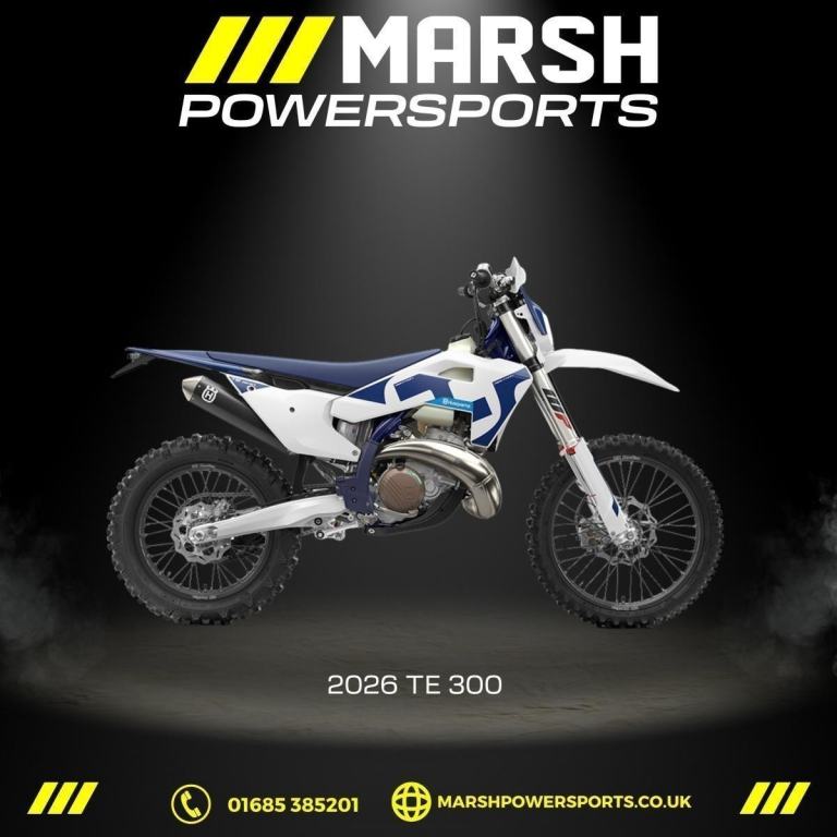 TE300 2026 Model - Husqvarna Main Dealer - Reserve NOW!