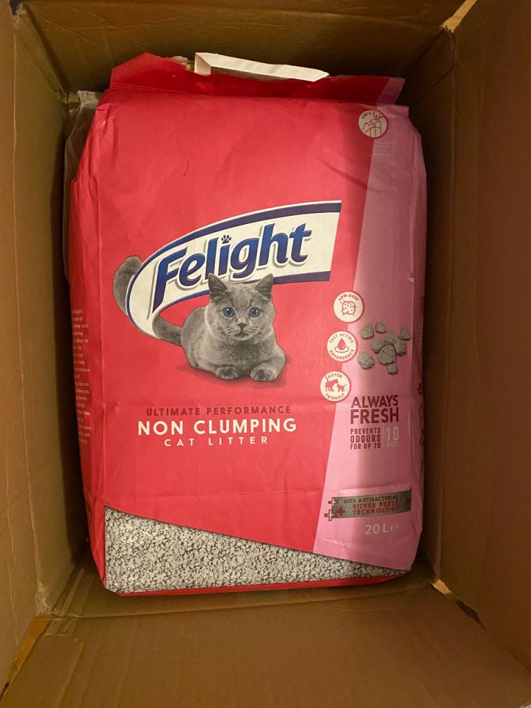 Felight cat litter 20l.