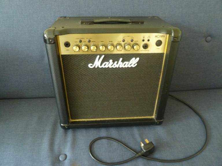 15 watt Marshall guitar amp