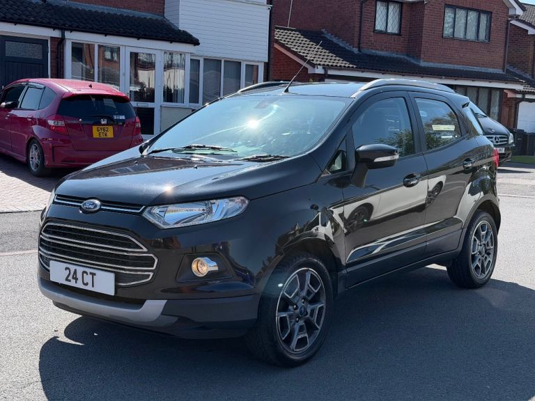 2017 Ford EcoSports Titanium 1.0 EcoBoost 125  Manual 6 Speeds 5dr SUV Top Spec Black