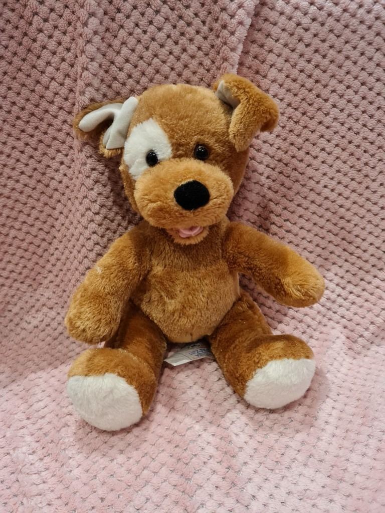 Build a Bear Sitting Dog