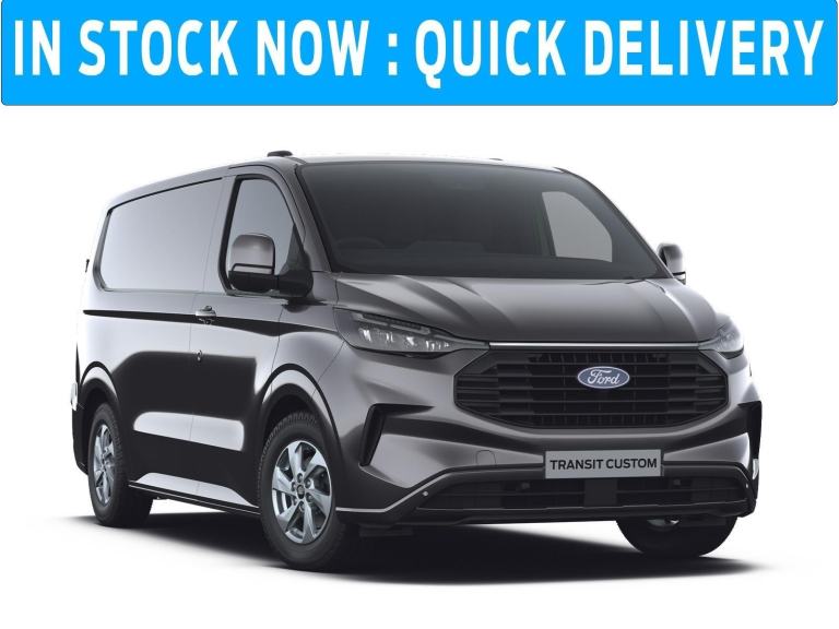 BRAND NEW Ford Transit Custom 320L1 H1 Limited 2.0L 136PS 6 Spd Magnetic Grey