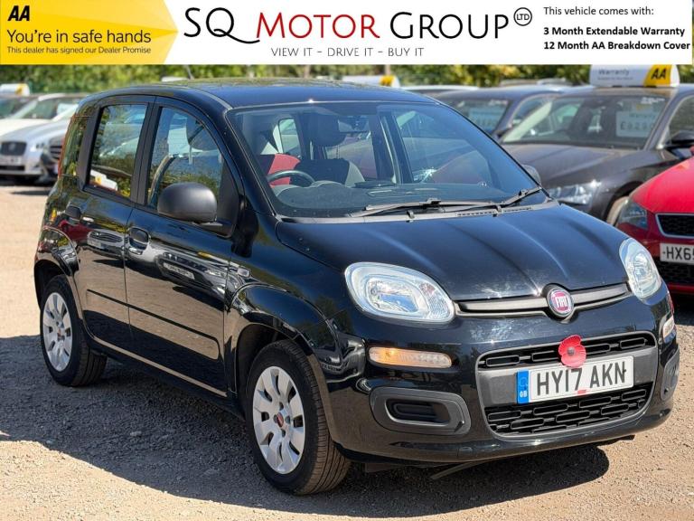 2017 Fiat Panda 1.2 Pop Euro 6 5dr HATCHBACK Petrol Manual